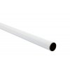 Šatní tyč, délka 1500mm, průměr 25mm, bílá