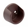 Držiak šatníkovej tyče, priemer 25mm, plast, hnedý