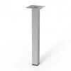 Nábytková noha hranatá 25x25x250mm, sivá