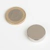 Magnet neodym okrúhly priemer 20x5mm max. nosnosť 7,5kg, 2 ks