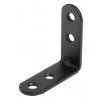 Spojovací uholník, 40x40x15mm, čierny