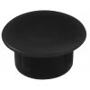 Záslepka priemer 10mm, plast, čierna, 20 ks