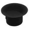 Záslepka průměr 8mm, plast, černá, 20 ks