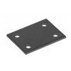 Spojovací plech 40x30mm, čierny