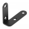 Spojovací úhelník 30x40x10mm, levý, černý