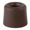 Dveřní zarážka, průměr 29,5x25mm, k našroubování, hnědá