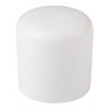 Krytka, průměr 22mm, plast, bílá, 4 ks