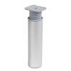 Nábytková noha priemer 40mm, výška 150mm, plast, aluminium optik