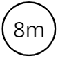 8m