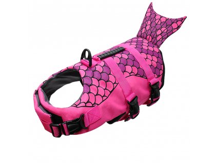 PET ARTIST Plovací vesta pro psa - růžová