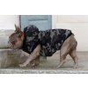 ARMY reflexní nepromokavá softshellová zateplená bunda pro psa