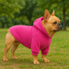 WANTED DOG Beránková mikina pro psa mikroplyš - ručně šité mikiny pro psa