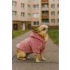 WANTED DOG Beránková mikina pro psa mikroplyš - ručně šité mikiny pro psa