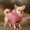 WANTED DOG Beránková mikina pro psa mikroplyš - ručně šité mikiny pro psa