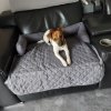 Voděodolný pelíšek pro psa na sedačku s protiskluzovým dnem 75 x 120 cm šedý2
