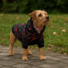 WANTED DOG teplá mikina pro psa - ručně šité mikiny pro psa