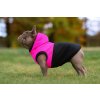 Nepromokavá softshellová bunda pro psa - Pink Volt