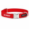 Obojek pro psa se jménem - červená