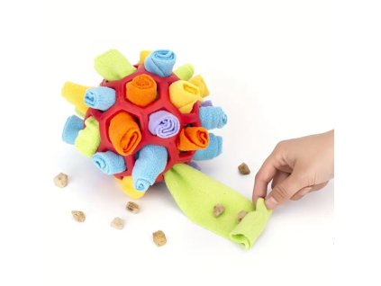 Interaktív kutyajáték – jutalomfalatos labda