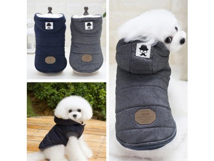 Štýlová zimná bunda pre psa