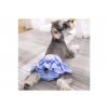Háracie nohavičky pre psa so sukničkou - Kvet