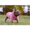 WANTED DOG Baránková mikina pre psa mikroplyš - PINK