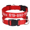 BASIC Nylonový obojok s menom pre psa
