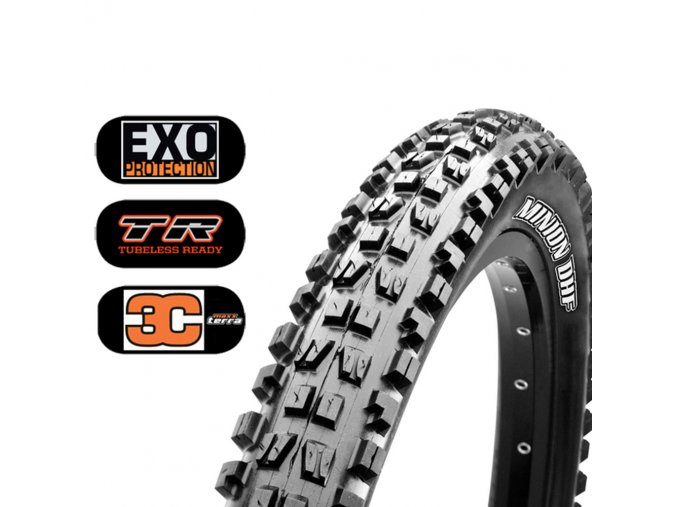 predni plast mtb maxxis minion dhf 29 x 2 3 3c maxx terra exo tr