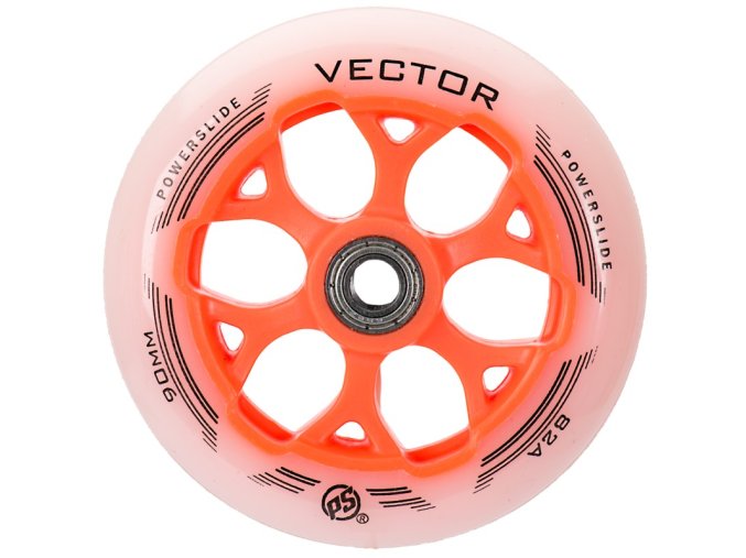 large PowerslideWheelVector90mm82ARose