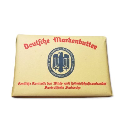 WW2 Reproduction german butter label butter paper wrap wehrmacht
