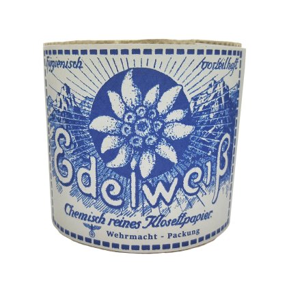 Edelweiß Edelweiss klosettpapier toilet paper WW2 German WWII wehrmacht reenactment reenactor film props warcopy reproductions heeres paperwork ration