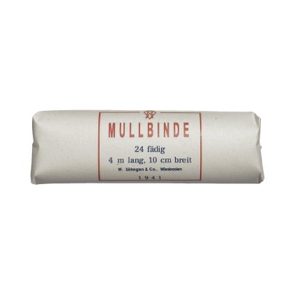 Bandages deutsches Rotes Kreuz Sanitätlager ww2 german reproduction wehrmacht medic brandbinde mullbinde warcopy pocket litter