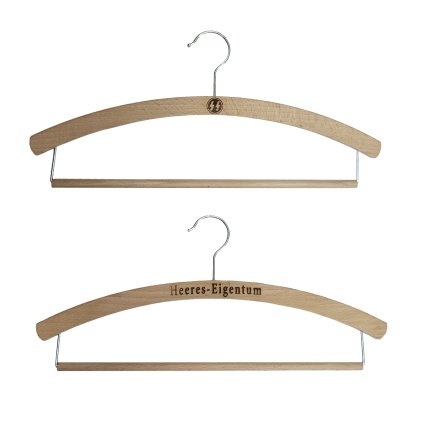 WW2 German SS wehrmach cloth hanger wood