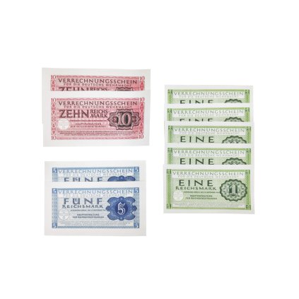 Salary soldat wehrmacht WW2 German banknotes reichsmark