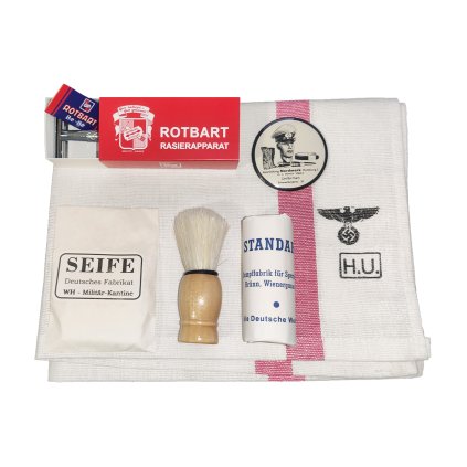 toiletry set hand towel handtuche ww2 german wehrmacht reproduction warcopy world war II