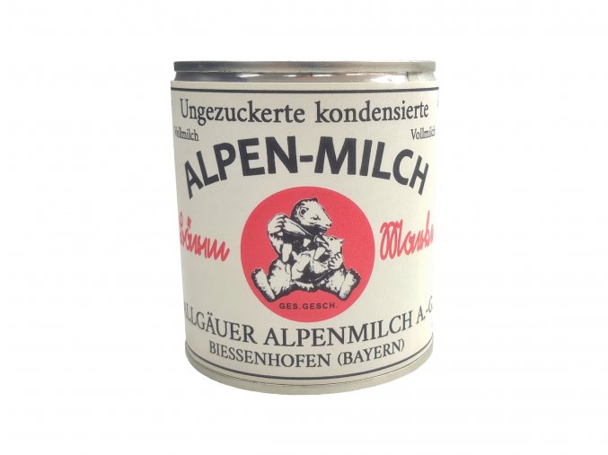 WWII German alpen milch wehrmach condensed milk cans wehrmacht food