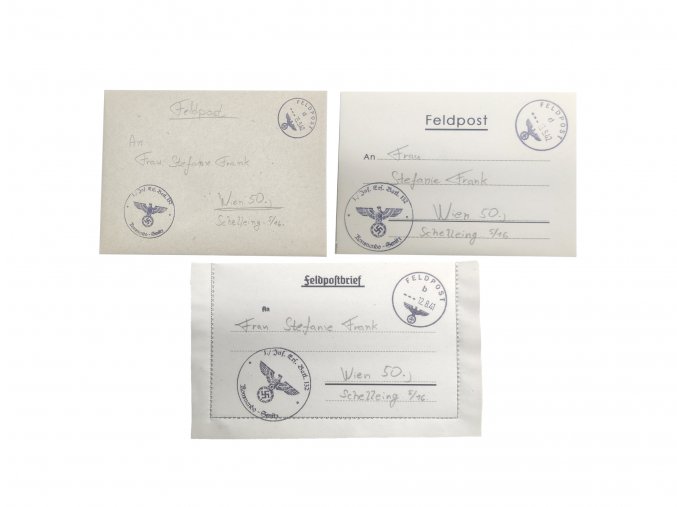 WW2 German Wehrmacht Heeres feldpost letter reproduction