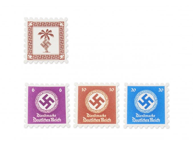 WW2 German reproduction feldpost postage stamp Wehrmacht Afrikakorps