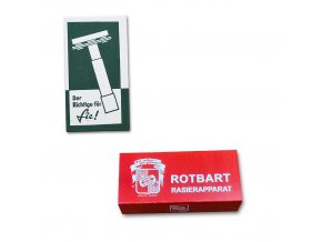 Rotbart & Rogerit razor box wehrmacht war pocket litter