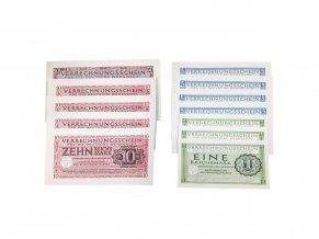 Salary obergefreiter WW2 German Wehrmacht banknotes reichmarks