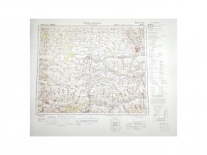 German WW2 Kursk Map reproduction Deutsche Heereskarte 1941 Warcopy Ukraine Wehrmacht detail