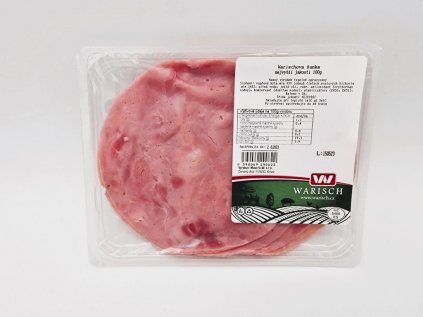Warischova šunka nejvyšší jakosti - plátky 100 g