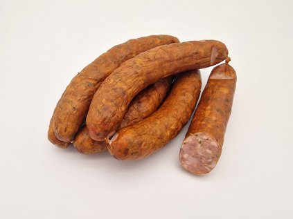 Řeznická klobása jalapeňos