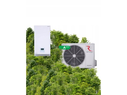 Tepelne cerpadlo Rotenso Aquami Split 10kW AQS100X1o AQS100X13i Vykurovanie Zima Hmotnost s balenim 105 kg
