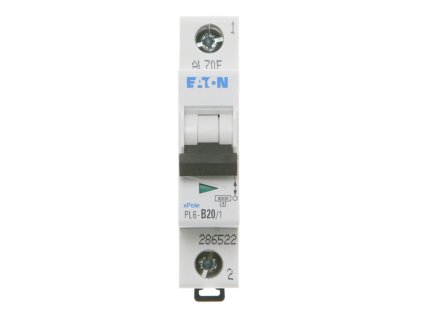 Istič Eaton PL6 20A/1P B 6kA
