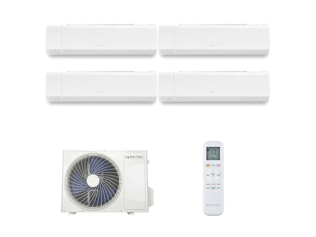 Naitec Multisplit 12 kW + 4x Naitec Stellair 3,5 kW