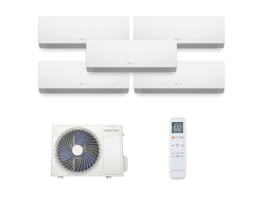 Naitec Multisplit 12 kW + 5x Naitec Sensitive Pro 3,5 kW