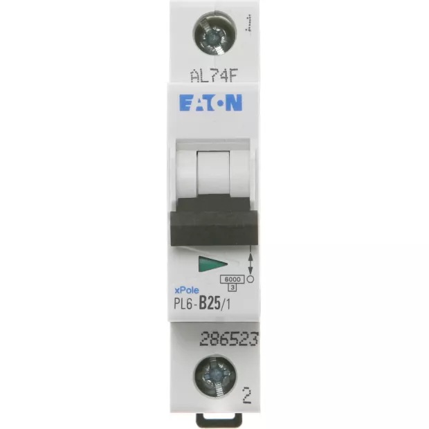 Istič Eaton PL6 25A/1P B 6kA
