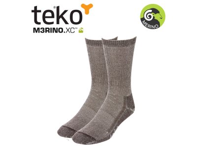 Teko 9904 MERINO.XC Midweight Hiking unisex brown