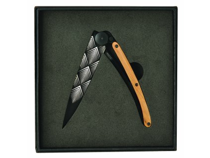 Deejo DEE042 Tattoo black 37g., ArtDeco, touch&feel box